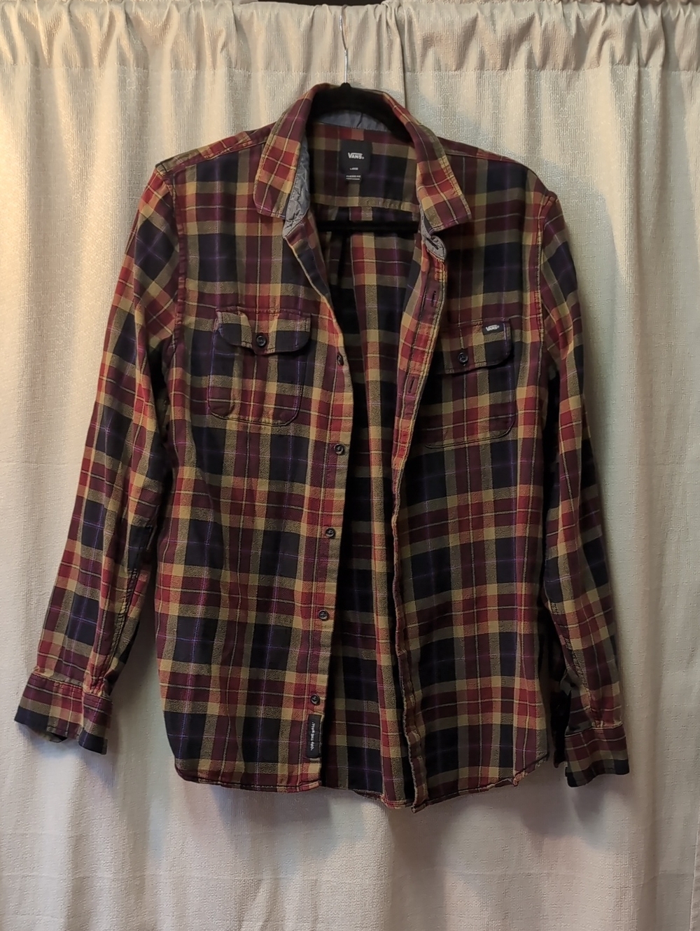 Vans | Sycamore Long-Sleeve Flannel Button-Up Shirt
